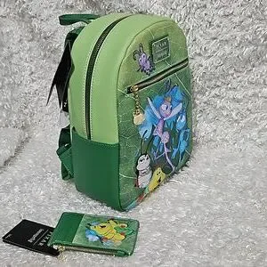 NWT Loungefly Bug\'s Life mini backpack and cardholder coin wallet set Loungefly | Bags | Nwt Loungefly Bugs Life Mini Backpack And  main image 2